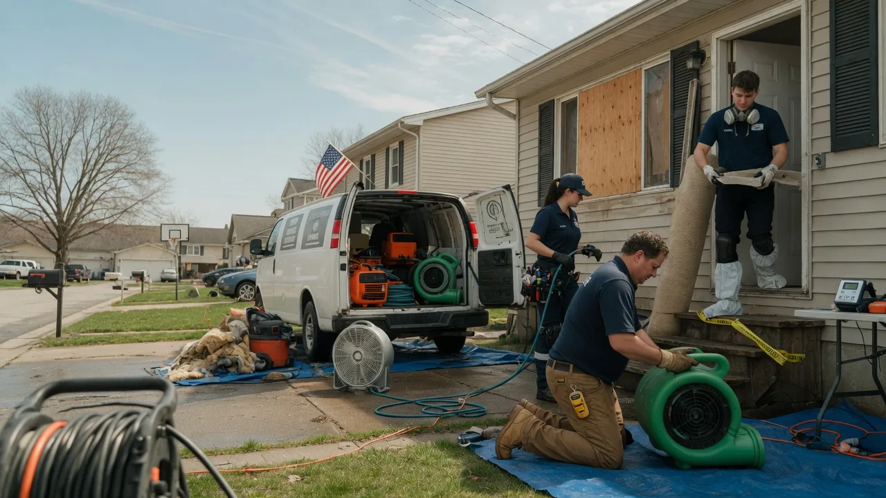 Water Damage Restoration in Gas City, IN near me